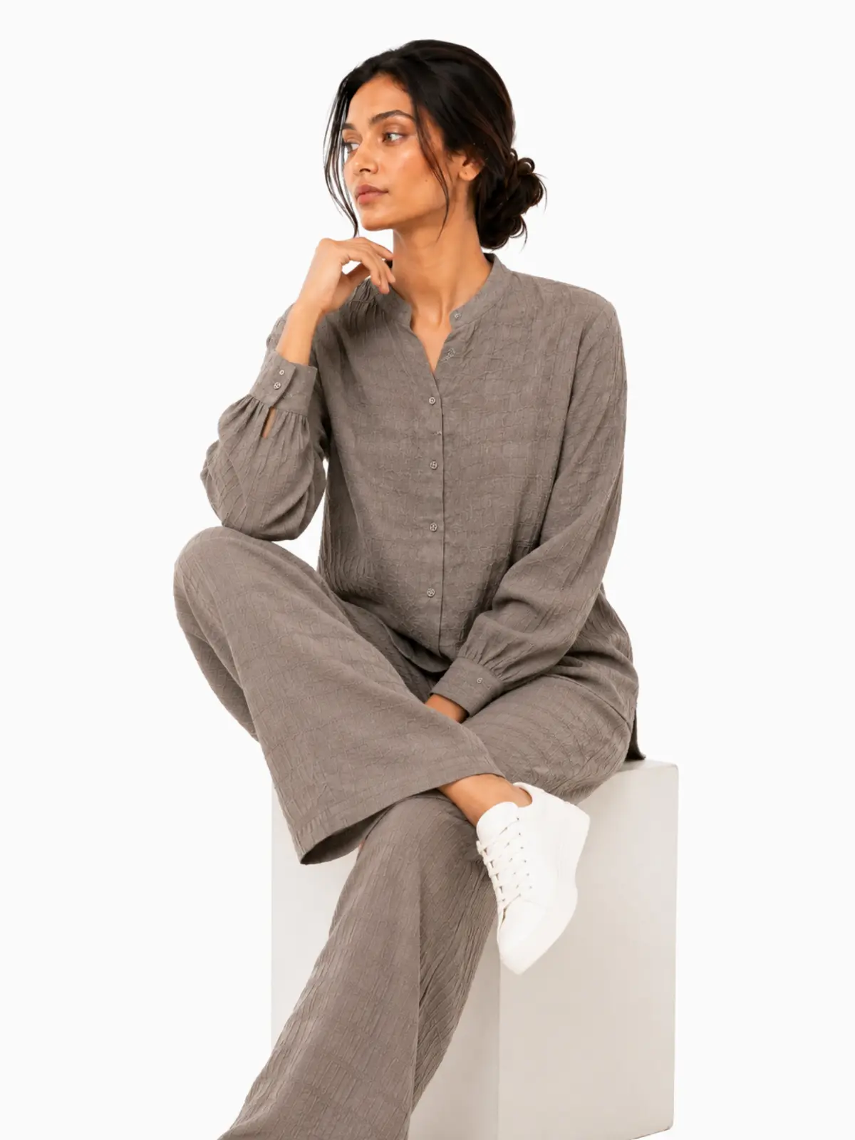 Mantak Crinkle Co-Ord Set image 10